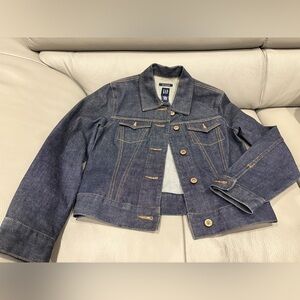 GAP Women's Classic vintage Indigo Jean Jacket